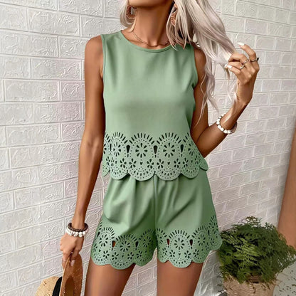 Elegant Hollow-Out Set