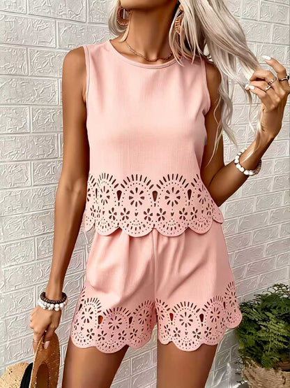 Elegant Hollow-Out Set